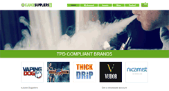 Desktop Screenshot of ejuicesuppliers.com